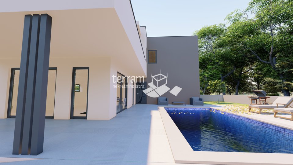 Istra, Ližnjan, kuća 127m2, s bazenom i okućnicom 480m2, #prodaja