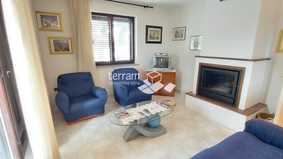 Istria, Marcana ground floor apartment 87 m2 with garden 500 m2 and auxiliary building 50m2