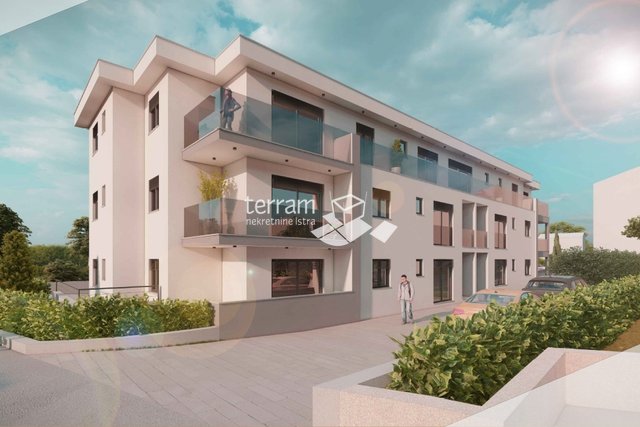 Istria, Štinjan, studio apartment 27.95m2, ground floor, parking, near the sea, lift, NEW!! #sale