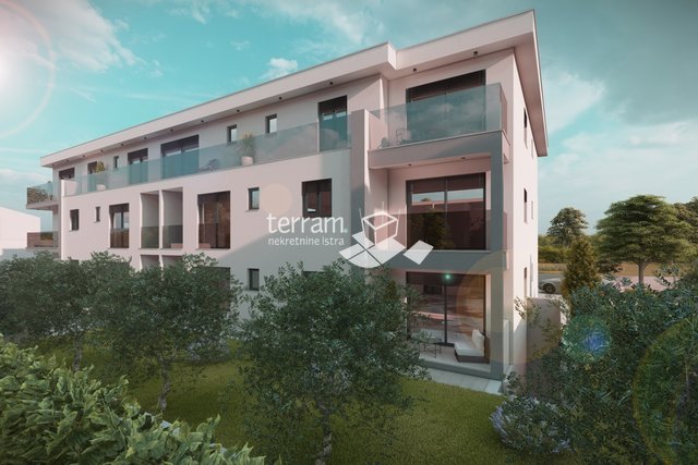 Istria, Štinjan, apartment on the first floor, 42,44m2, 1SS+DB, 600m from the sea, LIFT, NEW!! #sale
