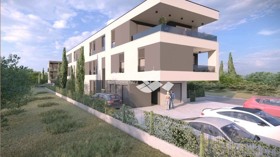 Istria, Pula, Veli vrh, apartment 113.62m2, 3 bedrooms + living room, II. floor, parking, NEW!! #sale