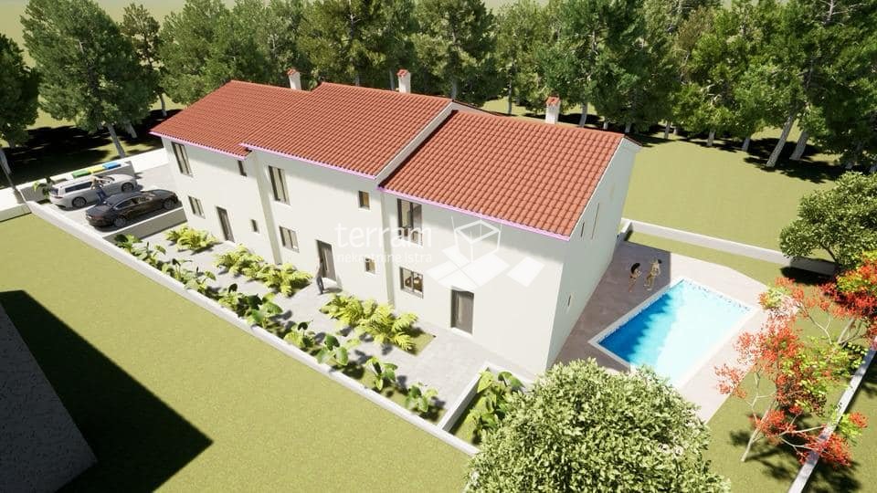 Istra, Ližnjan, kuća 124m2, 2SS+DB, tri kupaonice, dva parkinga, vrt, NOVO!! #prodaja