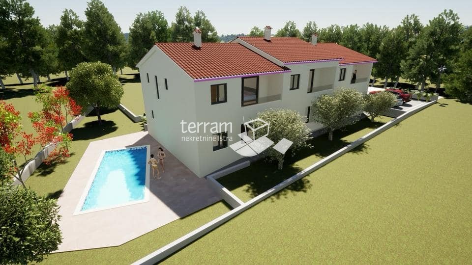 Istria, Ližnjan, house 124m2, 2 bedrooms, three bathrooms, two parking spaces, garden, NEW!! #sale ​