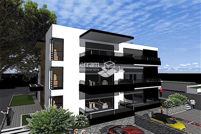 Istria, Medulin, apartment first floor 109.83m2, garage, NEW #sale