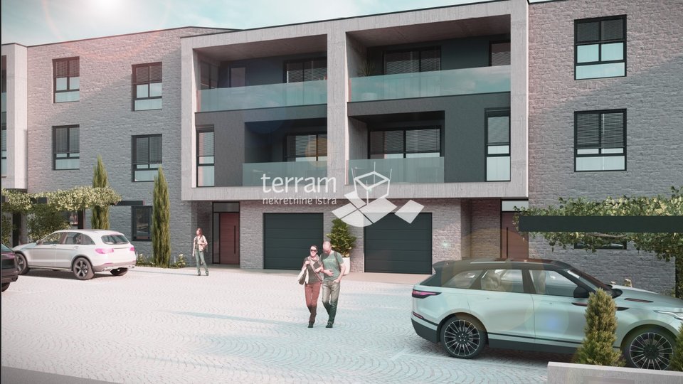 Istria, Pula, apartment 118.78m2, 3 bedrooms + living room, II. floor, parking, NEW!! #sale