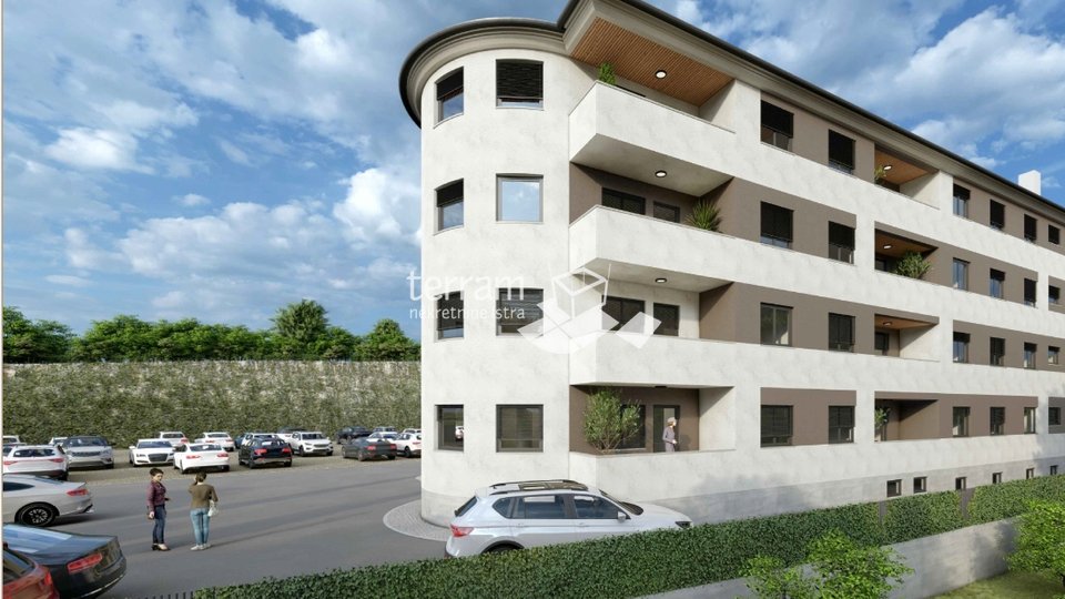 Istria, Pula, center, apartment 93.59 m2, 2 bedrooms, elevator, NEW!! #sale
