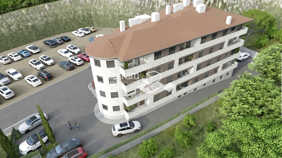 Istria, Pula, center, apartment 80.98m2, 2 bedrooms, elevator, NEW!! #sale