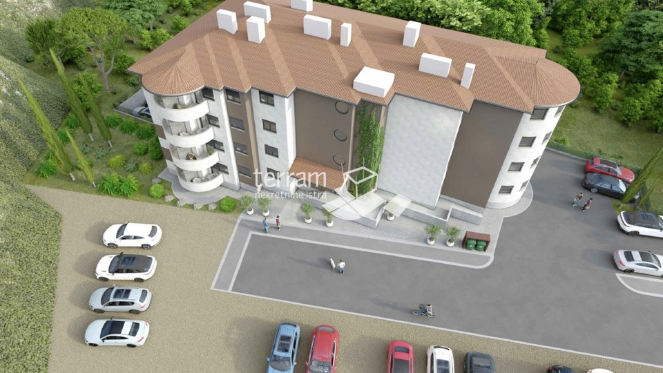 Istria, Pula, center, apartment 57,68 m2, 1 bedroom + bathroom, elevator, NEW!! #sale