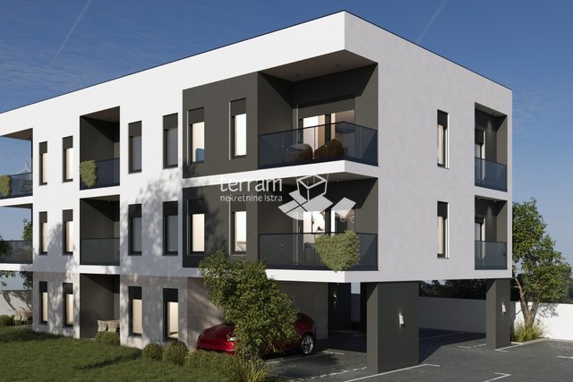 Istria, Pula, surroundings, apartment 1st floor, 98.10 m2, 3 bedrooms, parking, NEW!! #sale