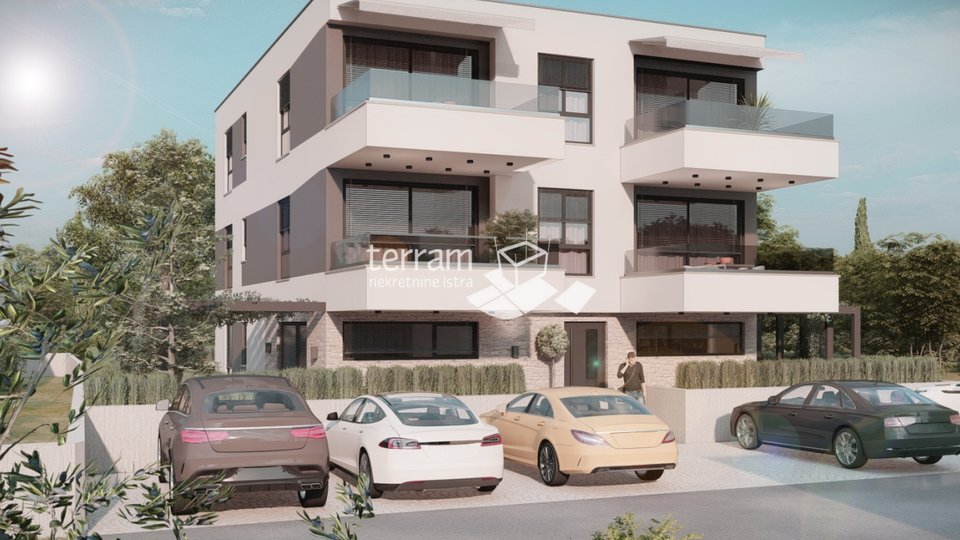 Istria, Medulin, Banjole, two apartments total size 126m2 on the second floor, SEA VIEW, NEW #sale