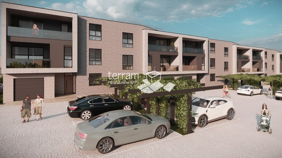 Istrien, Pula, Wohnung 58,70 m2, 2 Schlafzimmer, 1. Stock, Parkplatz, NEU!! #Verkauf