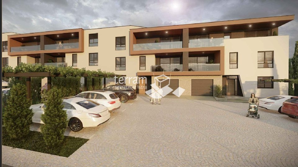 Istria, Pula, surroundings, apartment 124m2, 3 bedrooms + living room, II. floor, parking, NEW!! #sale