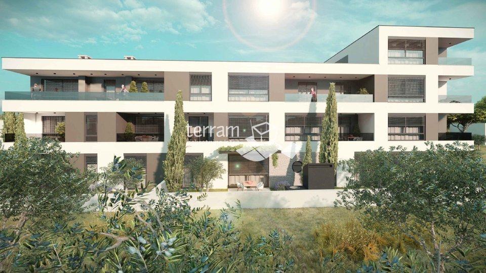 Istria, Pula, Štinjan, apartment 57.50m2, 2 bedrooms, 3st floor, sea view, NEW!! #sale
