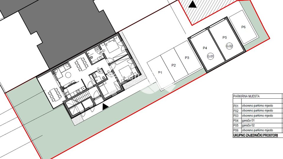 Istra, Pula, Valdebek, prvi kat 87,32 m2, 3SS+DB, garaža,  NOVO  #prodaja