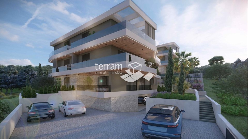 Istria, Medulin, Pješčana uvala, apartment 115.33 m2, 3 bedrooms, 1st floor, LIFT, near the sea, NEW!! #sale