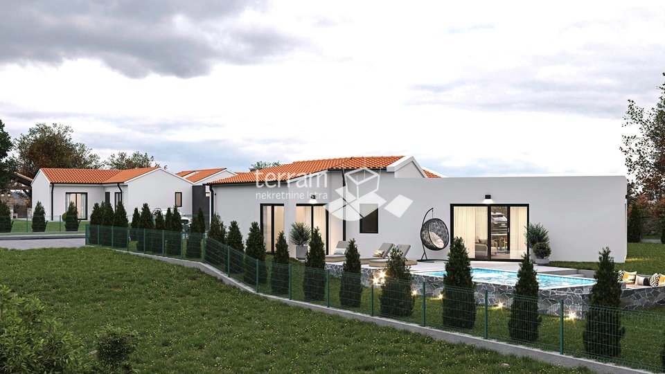 Istria, Barban, Kožljani, detached house 145m2, 3 bedrooms, pool, NEW!! #sale