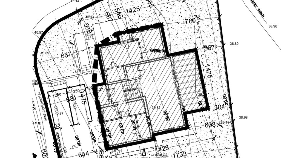 Istrien, Medulin, Vintijan, Baugrundstück 700m2, mit Baugenehmigung #verkauf