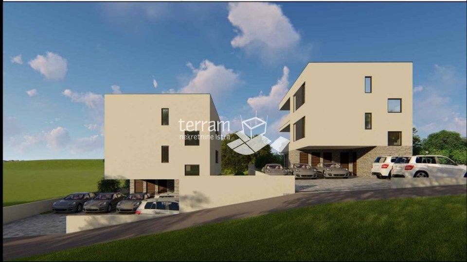 Istra, Medulin, stan u prizemlju 73,90m2, 2SS+DB, parking, vrt, blizina mora, NOVO!! #prodaja