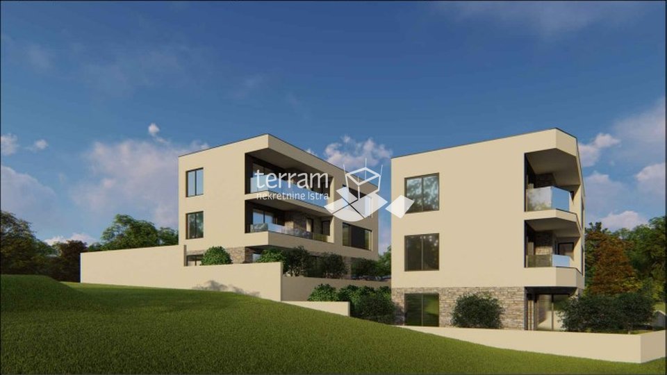 Istra, Medulin, stan u prizemlju 73,90m2, 2SS+DB, parking, vrt, blizina mora, NOVO!! #prodaja