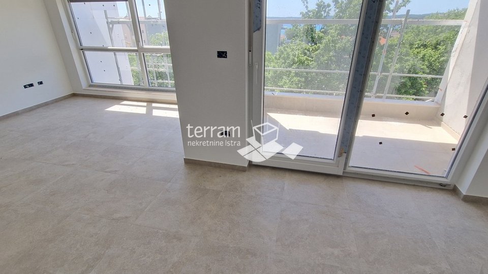 Istria, Medulin, first floor apartment 59.16 m2, 1 bedroom + living room, near the sea, garage, NEW!! #sale