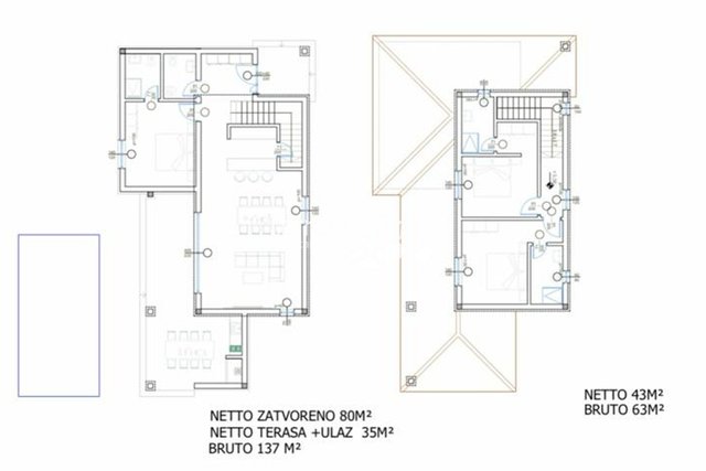 Istra, Pula, Monte Turco, građevinsko zemljište 680m2 s građevinskom dozvolom, #prodaja