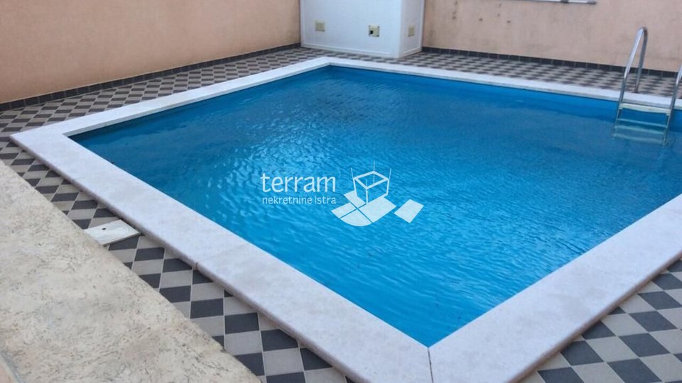 Istria, Liznjan, apartment 95m2, 2 bedrooms, ground floor, pool, furnished, sea view !!!!
