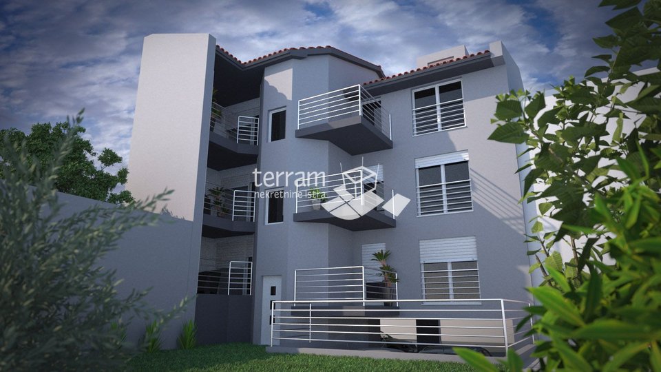 Istria, Pula, Veruda, apartment 62m2, III. floor, 2SS, parking, NEW !!