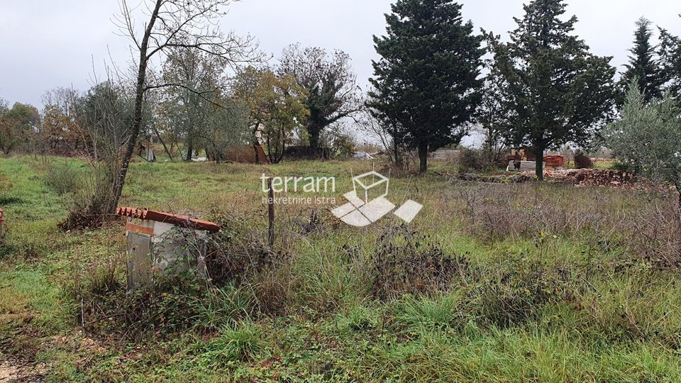Istra, Marčana građevinsko zemljište 1100m2, mirna lokacija