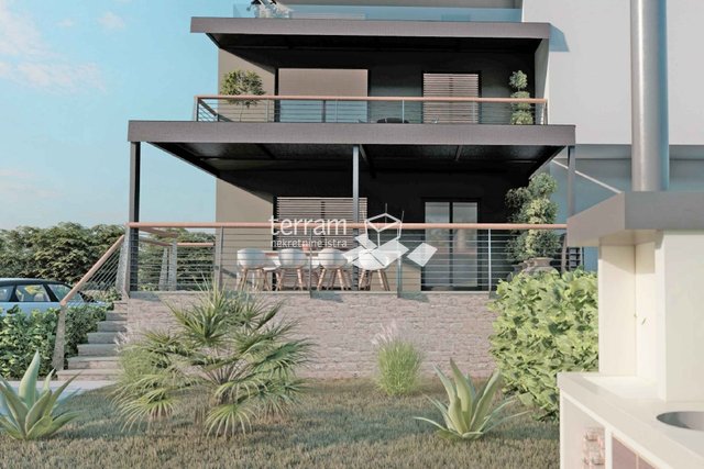Istria, Fazana two bedroom apartment 64.22 m2 on the first floor