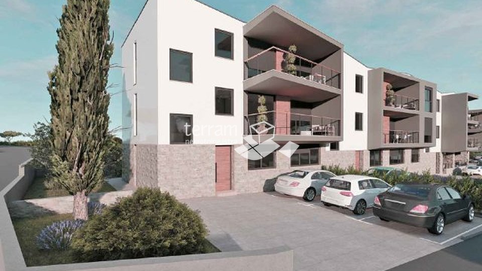 Istria, Medulin, II. floor, apartment 81.87 m2, 3 bedrooms, SEA VIEW, NEW !!!