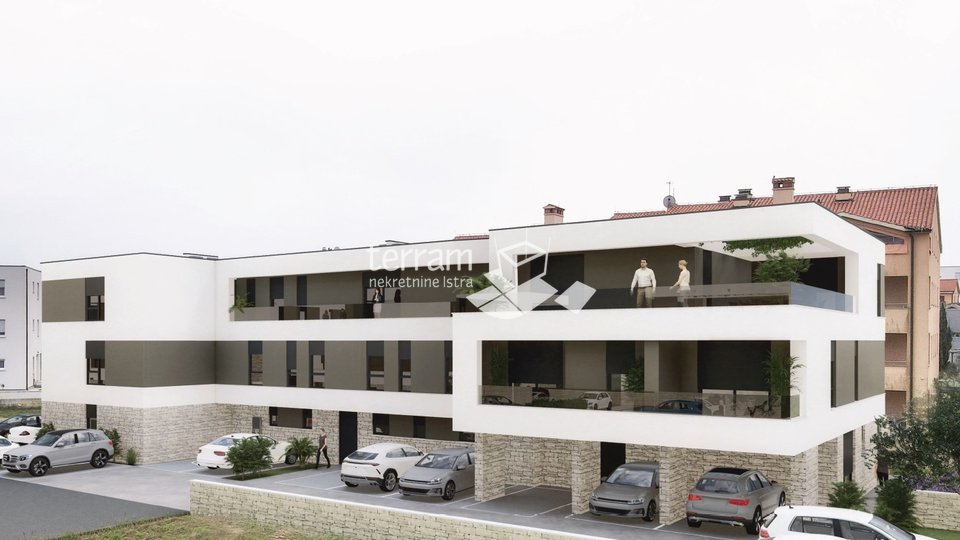 Istra, Pula, Štinjan, prizemlje, 2SS, 69,35m2, vrt, blizina mora, NOVO!!!