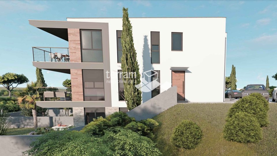Istria, Medulin, 1st floor, 2 bedrooms, 71.83 m2, garage, close to the sea, NEW !!