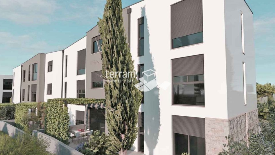 Istria, Medulin, apartment 81,21 m2 on the ground floor with garden 94 m2 NEW BUILDING