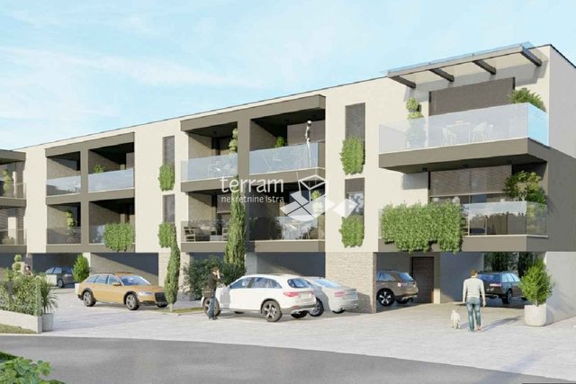 Istra, Pula, Veli vrh, stan 69,58m2, 2SS, 1. kat, parking, NOVO!!