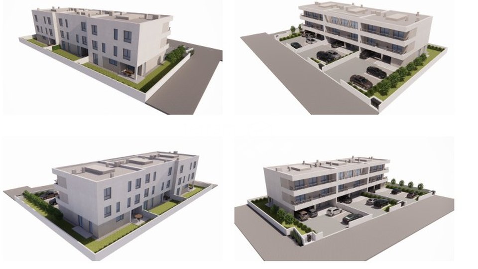 Istrien, Pula, Umgebung, II. Stock, 3 Schlafzimmer, 123,05 m2, zwei Parkplätze! Verkauf