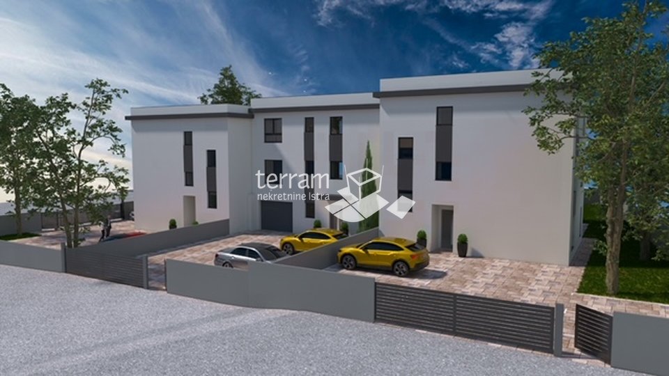 Istria, Medulin, apartment with pool, 89m2, 1st floor, 2 bedrooms, parking, NEW!! Sale