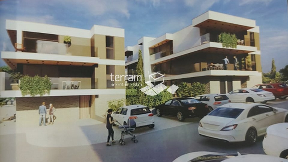 Istria, Medulin, apartment 1st floor 82.42m2, two bedrooms, NEW!!, for sale