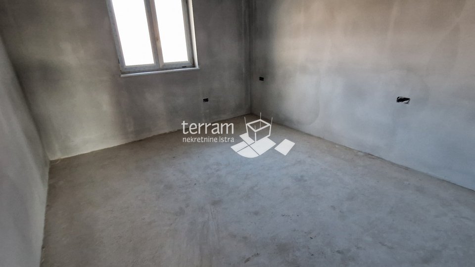 Istria, Rovinj, Kanfanar, one bedroom apartment on the first floor 57.31m2 for sale