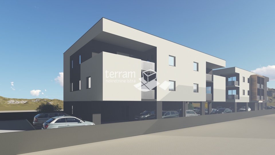 Istra, Pula, Gregovica, stan 67m2, 2SS+DB, vrt, PLIN, parking, NOVO!!! Prodaja