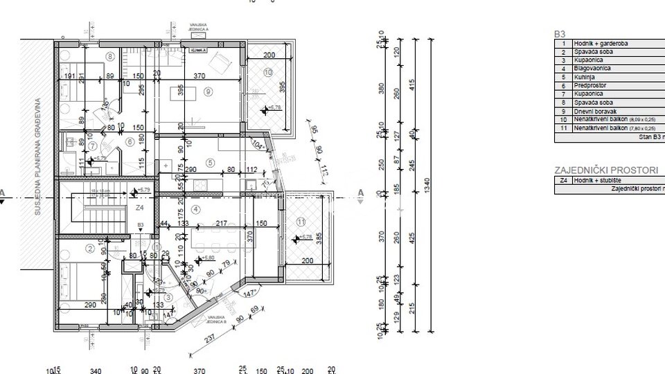 Istria, Medulin, apartment 1st floor 63.47m2, 2 bedrooms + bathroom, parking! NEW!! Sale