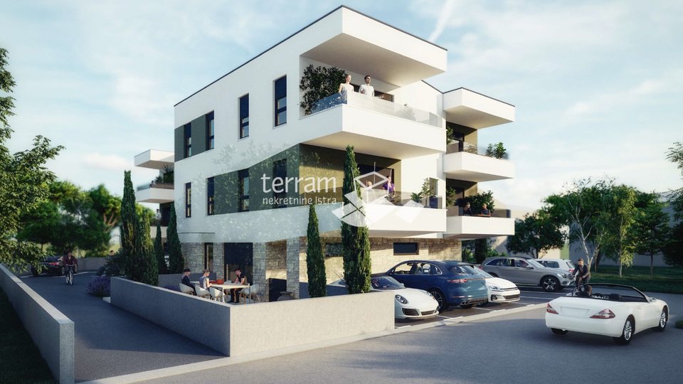 Istra, Medulin, stan II. kat, 106,27m2, 4SS+BD, parking! NOVO!! Prodaja