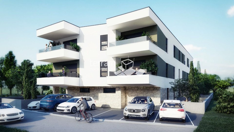 Istra, Medulin, stan II. kat, 106,27m2, 4SS+BD, parking! NOVO!! Prodaja