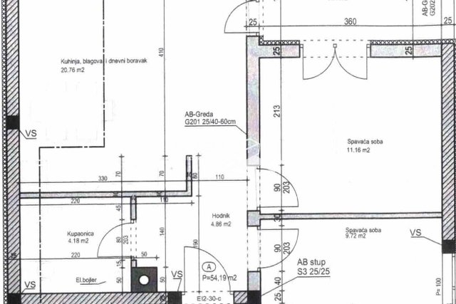 Istra, Pula, stan na prvome katu 60,19m2, NOVO!!, prodaja