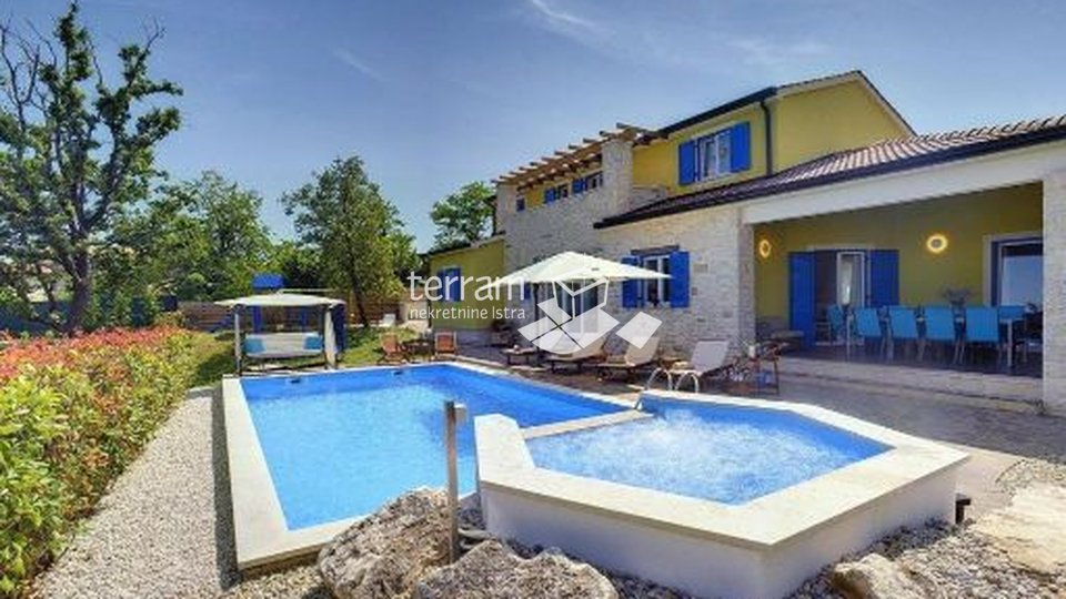 Istra, Savičenta, okolica, nova kuća sa bazenom, 250m2, 5SS+DB, namješteno!! #prodaja