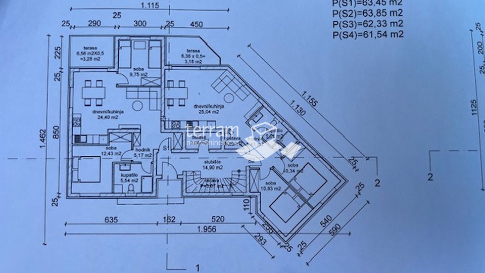 Istra, Ližnjan, stan u prizemlju 82.04m2, 2SS+DB, 150m2 vrt, parking, NOVO!!! #prodaja