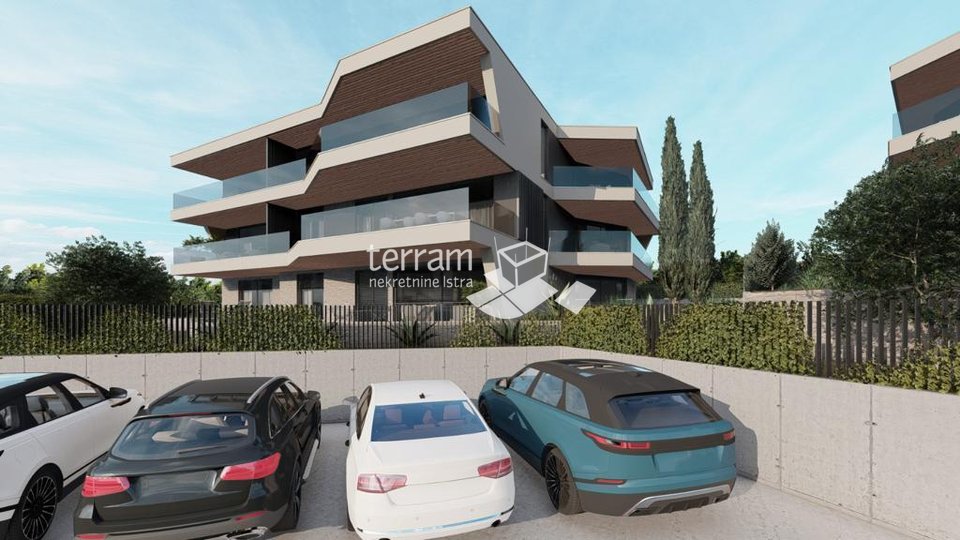 Istria, Ližnjan, apartment 79.01 m2, 1st floor, 2 bedrooms, sea view, NEW!! #sale