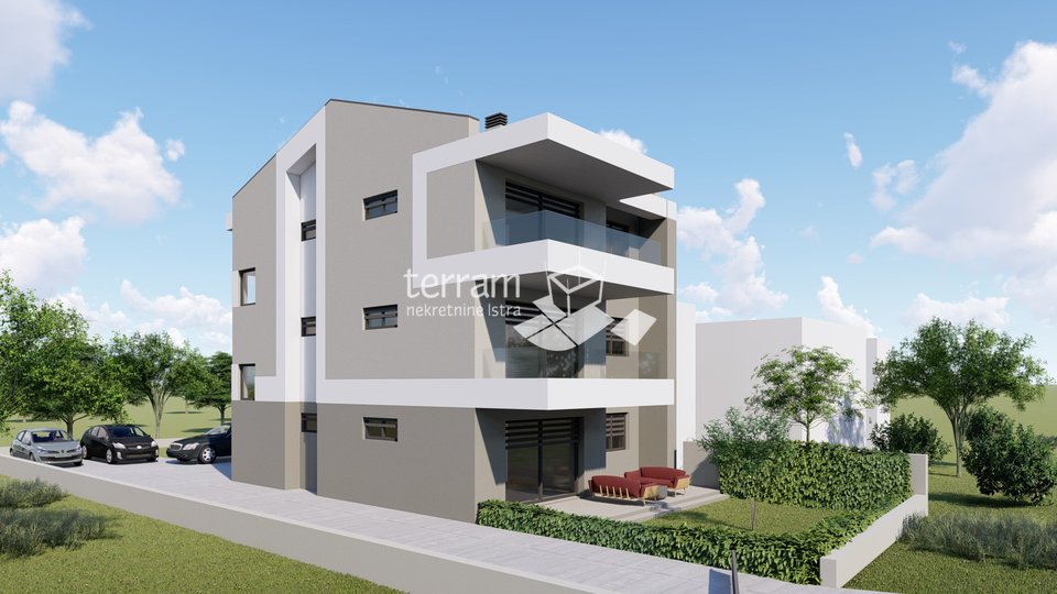 Istria, Fažana, apartment 1st floor, 72.20 m2, 2 bedrooms, parking, near the sea, NEW!! #sale