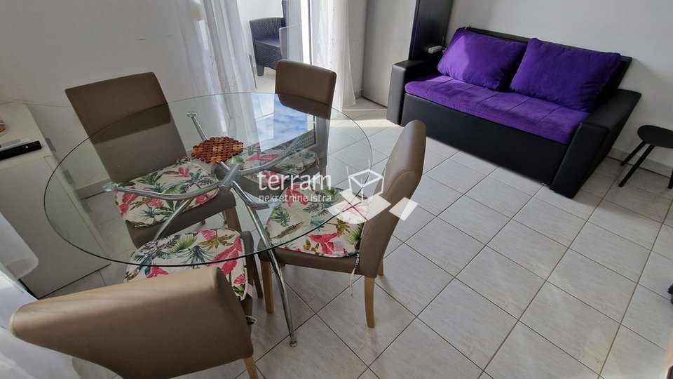 Istria, Ližnjan, apartment 41,11m2, 2 bedrooms, second floor, furnished, sea view!! #sale