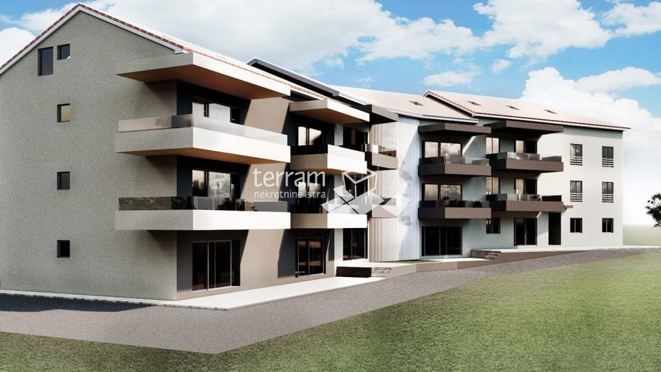 Istria, Valbandon, new building 72.49 m2, 2 bedrooms, for sale