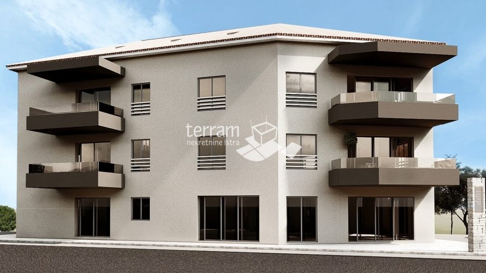 Istrien, Valbandon, Neubau 68,47 m2, 2 Schlafzimmer, zu verkaufen